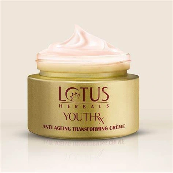 Lotus Herbals Youthrx Anti Ageing Transforming Face Cream SPF 25 PA+++ - 10 gm