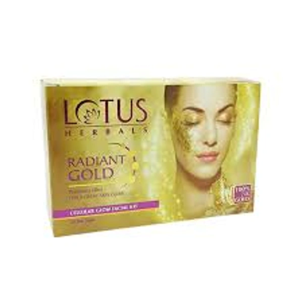 Lotus Radiant Gold Facial Kit-37 gm - 1 Pack