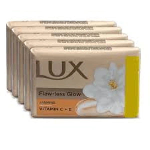 Lux Advanced Flaw Less Glow Jasmine Vitamin C+E-100 gm (Buy 4 Get 1 Free) - 100 gm