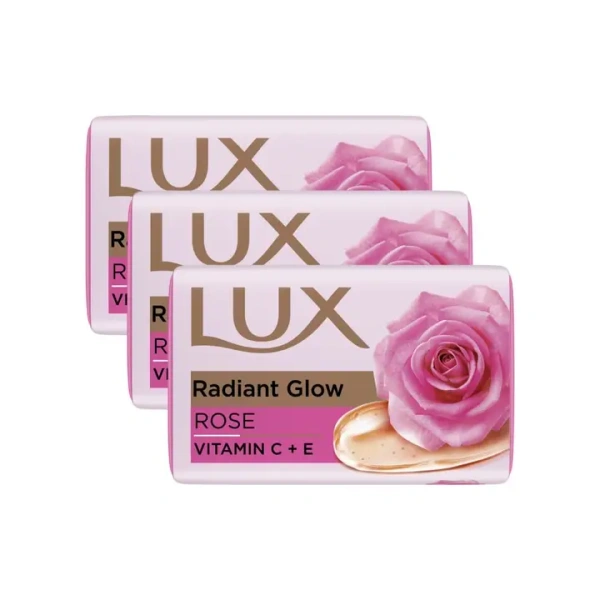 Lux Natural Glow Soap Mega - Pack of 3 (3*150 gm) - 450 gm