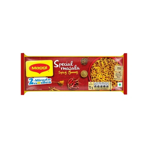 Maggi 2-Minute Special Masala Instant Noodles Pack of 4 - (4*70 gm) - 280 gm - 280 gm