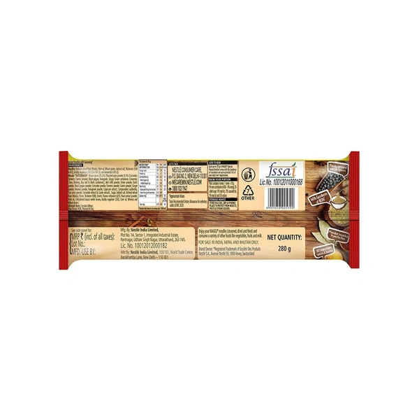 Maggi 2-Minute Special Masala Instant Noodles Pack of 4 - (4*70 gm) - 280 gm - 280 gm