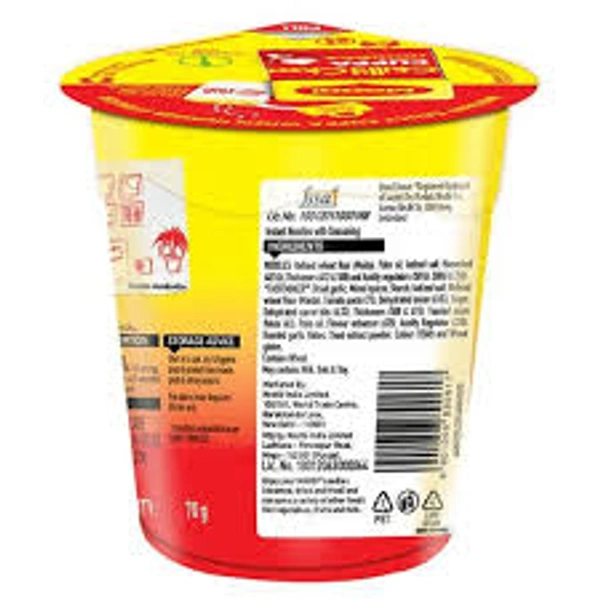 Maggi Chilly Chow Cuppa Noodles (Lesser Plastic) - 70 gm - 70 gm