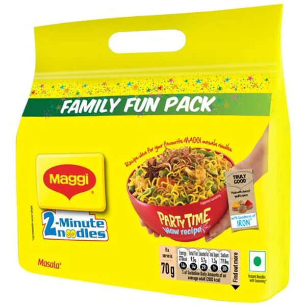 Maggi Masala - 2 Minutes Instant Noodles 8pcs- 560 gm - 560 gm