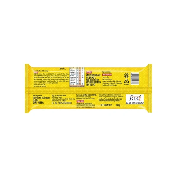 Maggi Spicy Garlic Instant Noodles - 248 gm - 248 gm