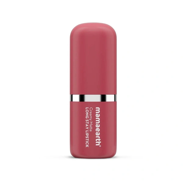 Mamaearth Creamy Matte Long Stay Lipistick (Mauve Bloom) - 4.2 gm