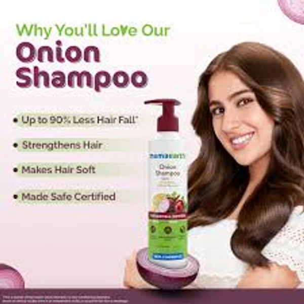 Mamaearth Onion Shampoo For Hairfall Control - 250 ml - 250 ml