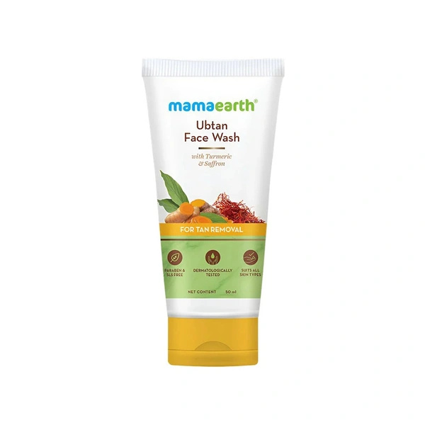 Mamaearth Ubtan Face Wash 50 ml - 50 ml