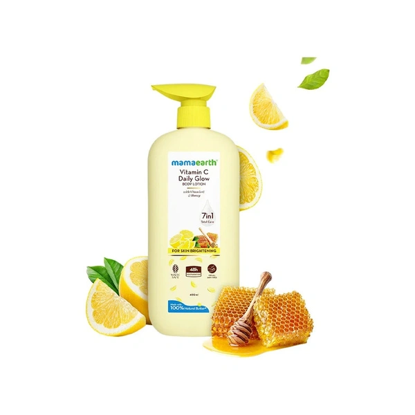 Mamaearth Vitamin C Daily Glow Body Lotion - 400 ml
