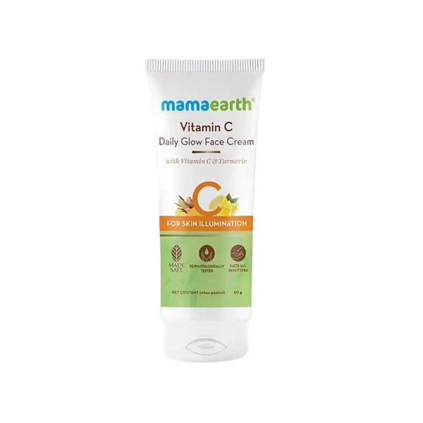 Mamaearth Vitamin C Daily Glow Face Cream - 80 gm