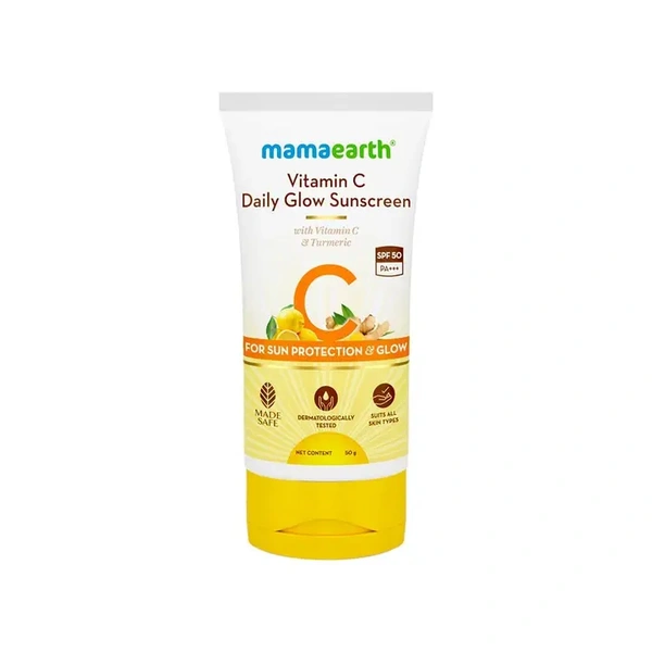 Mamaearth Vitamin C Daily Glow Sunscreen - 50 gm