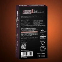 Manforce Xotic Extra Dotted Condom - Chocolate Flavour-12 Piece - 10 Piece