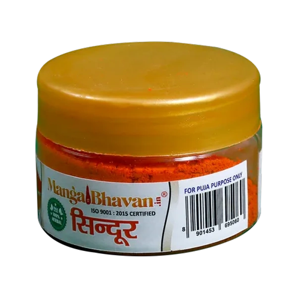 MangalBhavan Orange Sindoor - 40 gm