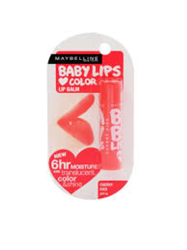 Maybelline New York Baby Lip Balm Pink Lolita SPF 11-4gm - 4 gm