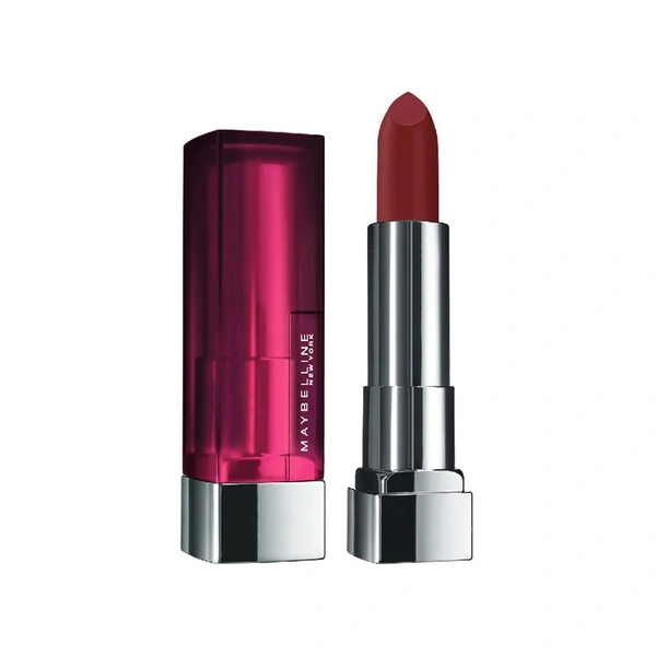 Maybelline New York Color Sensational Creamy Matte Lipistick (Burgundy Blush 696) - 3.9 gm