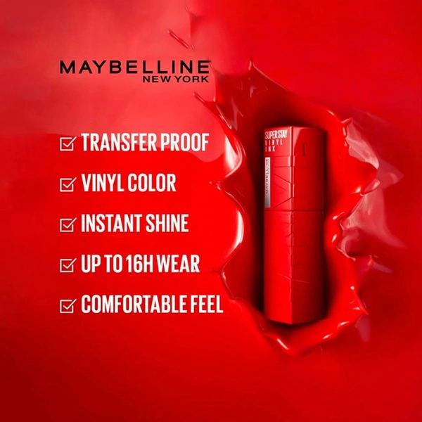 Maybelline New York Superstay Ninyl Ink Liquid Lipstick (Lippy) - 4.2 gm