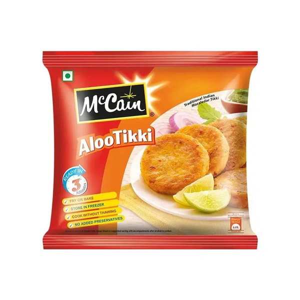McCain Aloo Tikki - 400 gm - 400 gm