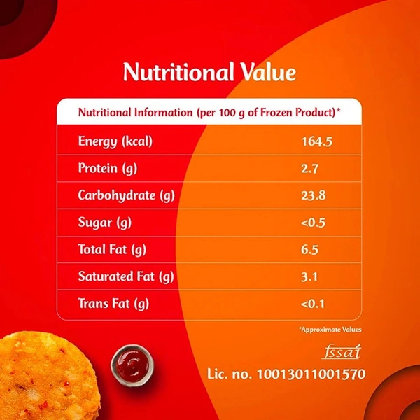 McCain Aloo Tikki - 400 gm - 400 gm