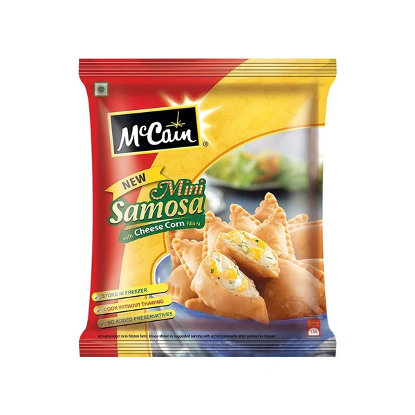 McCain Mini Samosa Cheese Corn - 240 gm - 240 gm