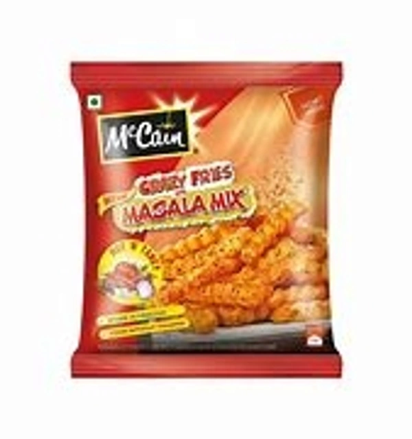 McCain Craxy French Fries with Masala Mix (Hot n Tangy) - 400 gm - 400 gm