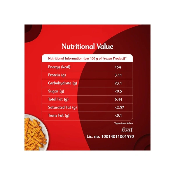 McCain Masala French Fries (Frozen) - 375 gm - 375 gm