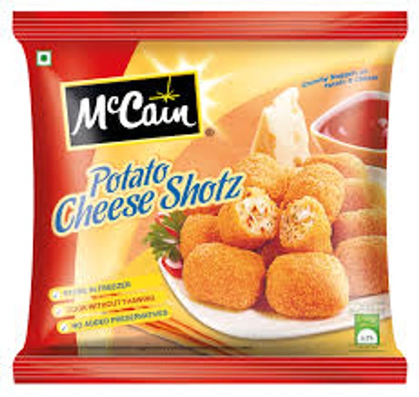 Mccain Potato Cheese Shotz - 400 gm - 400 gm