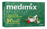 Medimix Ayurvedic 18-Herbs with Natural Oils - (3*125 gm) - 375 gm