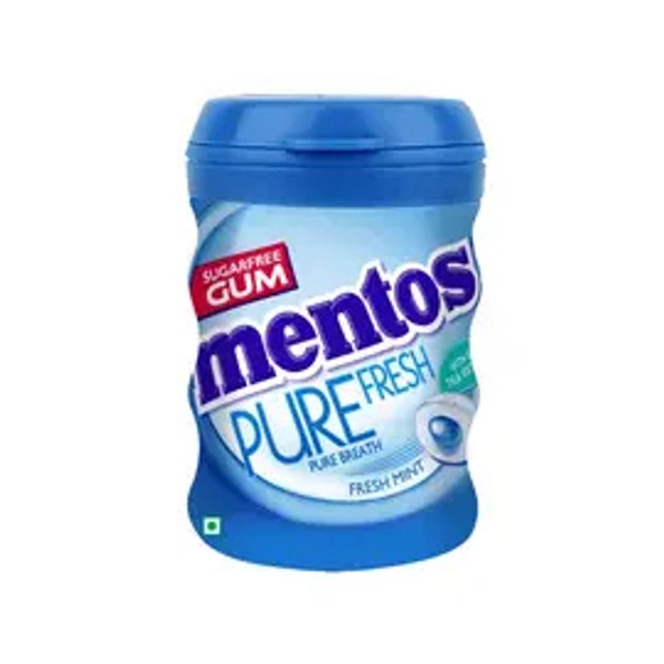 Mentos Pure Fresh Mint Chewing Gum (Sugar Free) - 54.6 gm - 54.6 gm