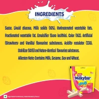 Milkybar Choo Strawberry Flavoured Treat Share Bag - 80 Gm - 80 Gm