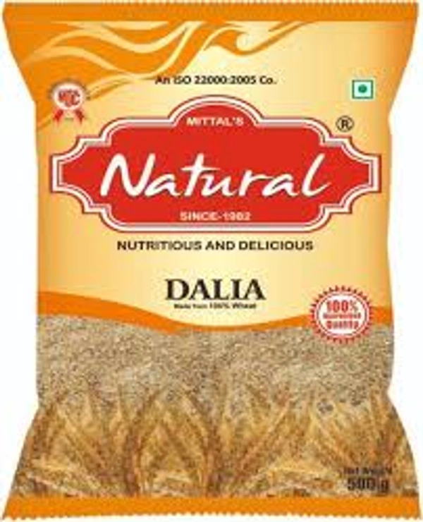 Mittal's Natural Dalia 100% Wheat - 500 gm - 500 gm