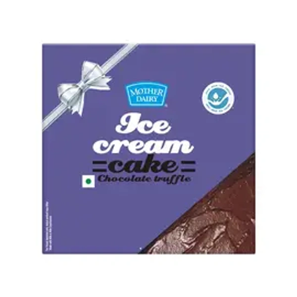 Mother Dairy Chocolate Truffle Ice Cream Cake - 500 ml - 500 ml