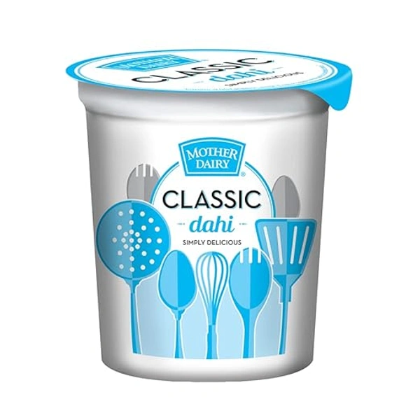 Mother Dairy Classic Curd Tub - 400 gm