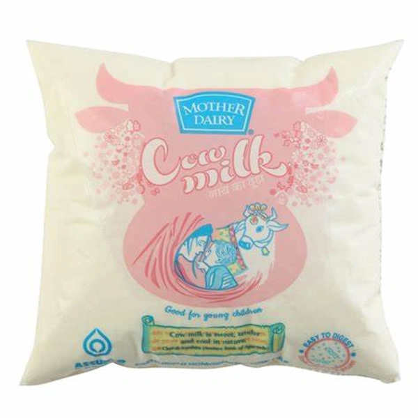 Mother Dairy Cow Milk (1 ltr) - 1 ltr
