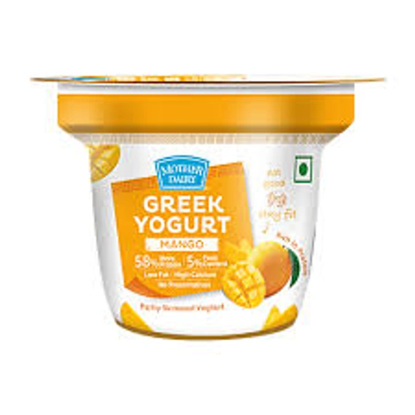 Mother Dairy Mango Flavored Yogurt - 100 gm
