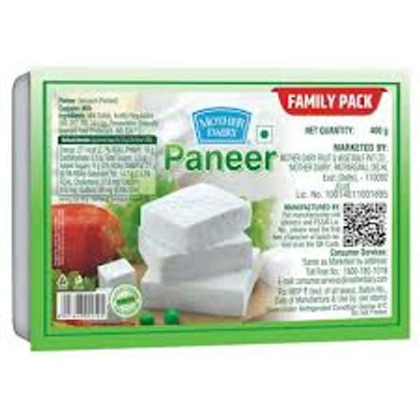 Mother Dairy Paneer Family Pack - 400 gm