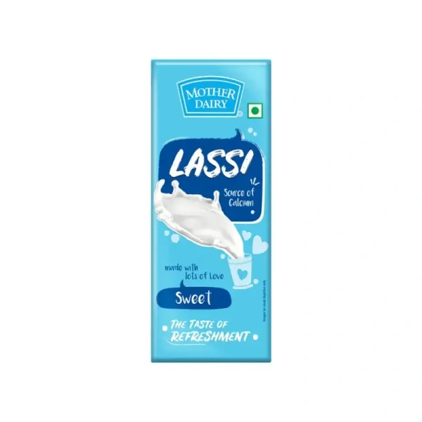 Mother Dairy Refreshing Sweet Lassi - 180 ml - 180 ml