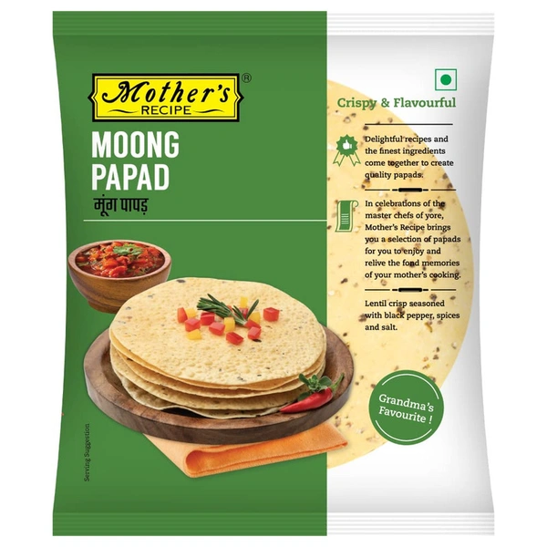 Mother's Recipe Moong Papad - 180 gm - 180 gm