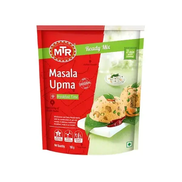 MTR Masala Upma Breakfast Mix Pack of 2 - (2*160 gm) - 320 gm - 320 gm
