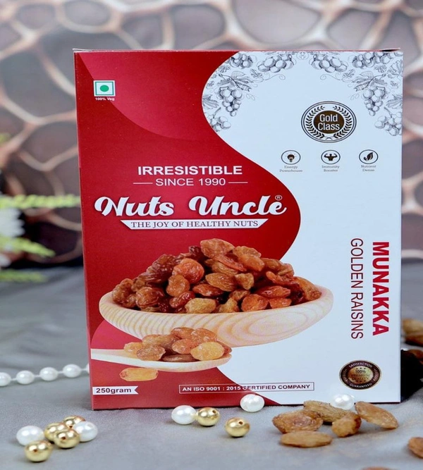 Nuts Uncle Munakka - 250 Gm - 250 Gm