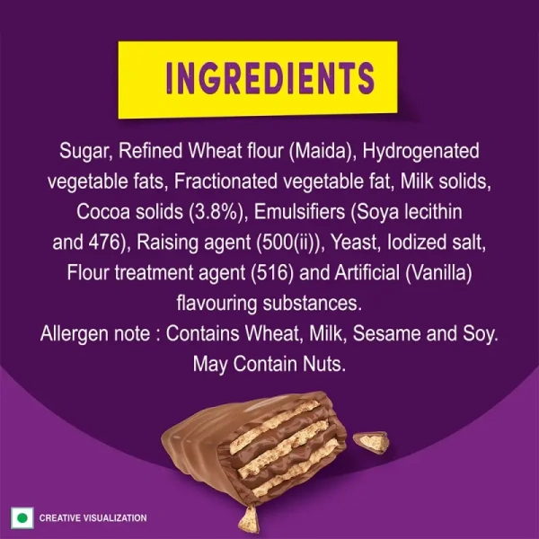 Munch Chocolate Coated Crunchy Wafer Bar - 151.3 Gm - 151.3 Gm