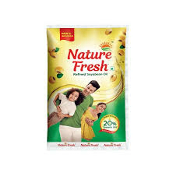 Nature Fresh Soyabean Refined Oil- 1 Ltr - 1 Ltr