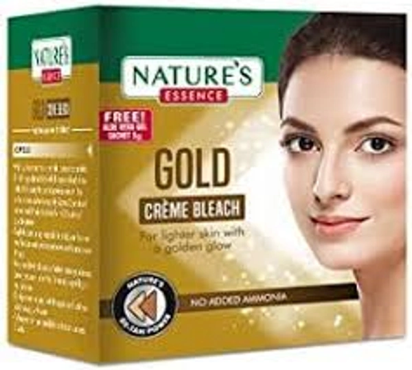 Nature's Essence Gold Cream Bleach - 43 gm - 43 gm