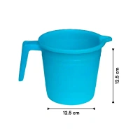 Nayasa Frosty Bathroom Mug (1 l, Blue) - 1 unit