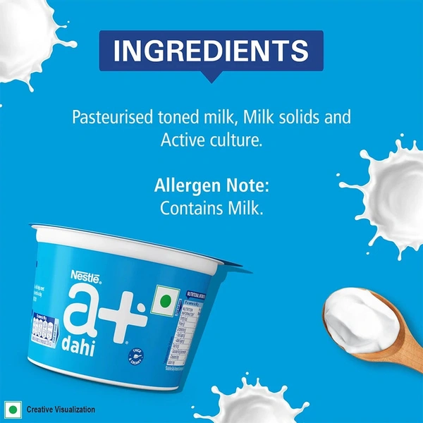 Nestle a+ Dahi - 180 gm - 180 gm