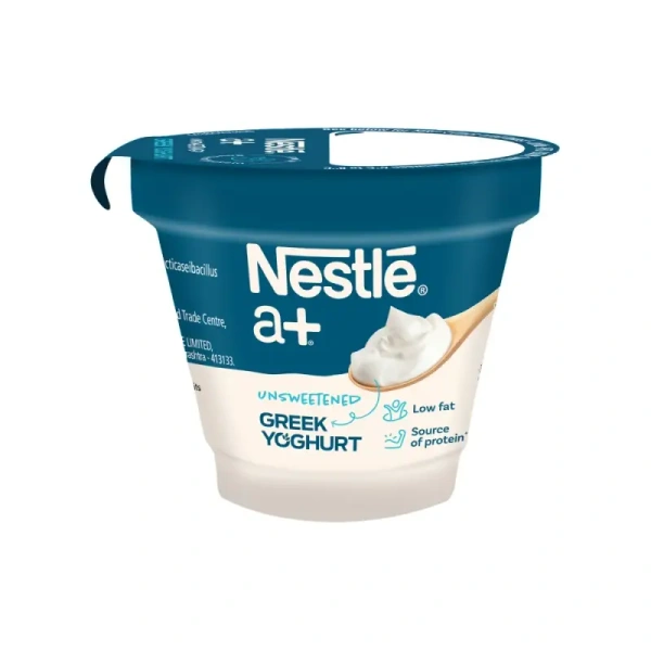 Nestle A+ Unsweetened Greek Yogurt - 90 gm