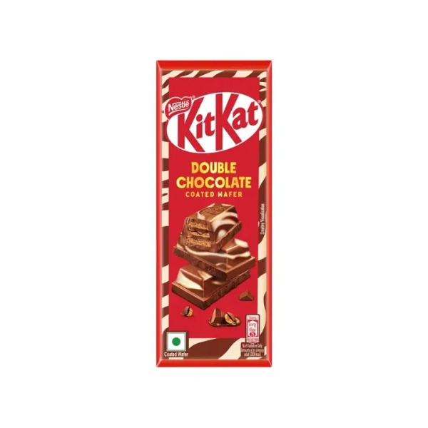 Nestle Kitkat Double Chocolate Coated Wafer Bar - 63.6 Gm - 63.6 Gm