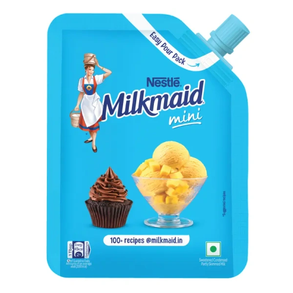 Nestle Milkmaid Mini Condensed Milk Pouch - 210 gm
