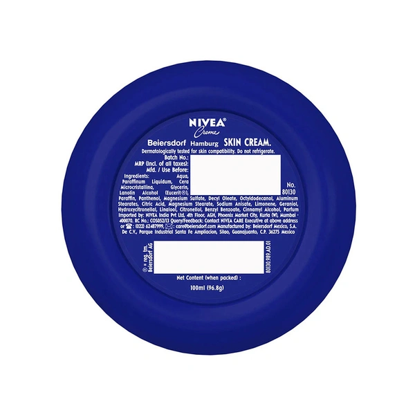 Nivea Blue Face Cream - 100 ml