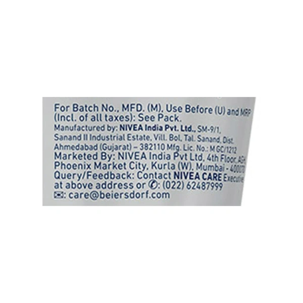 Nivea Men Dark Spot Reduction 10x Face Wash 100 gm - 100 gm