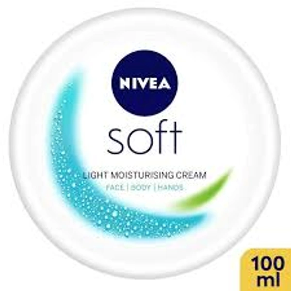 Nivea Soft Light Moisturizing Creme - 100 ml - 100 ml